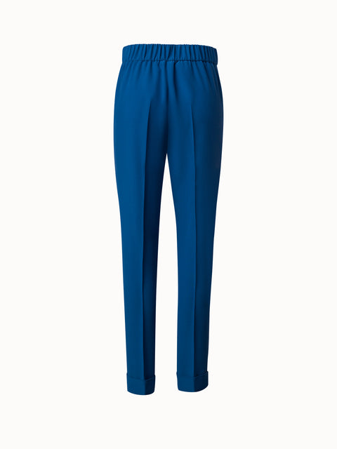 Leichte Tapered Hose mit elastischem Bund