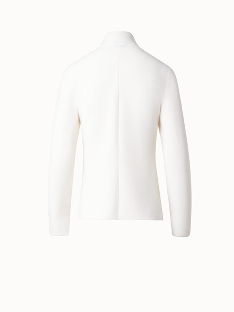 Kaschmir-Cardigan im Blazer-Stil