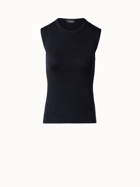 Seidentop mit Stretch