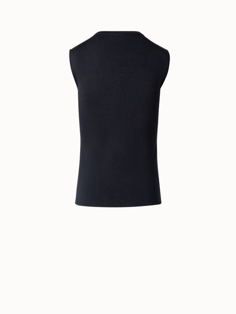 Seidentop mit Stretch