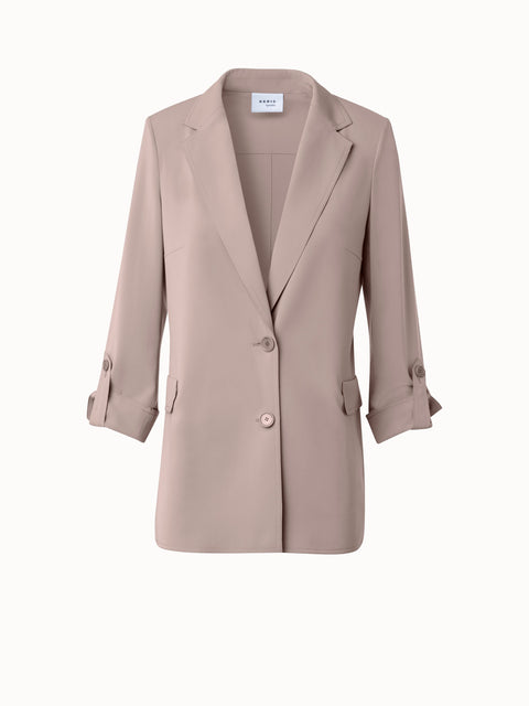 Leichter Signature Lasercut-Boyfriend-Blazer