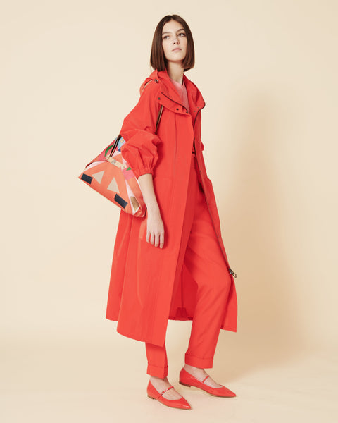Leichte Tapered Hose mit elastischem Bund