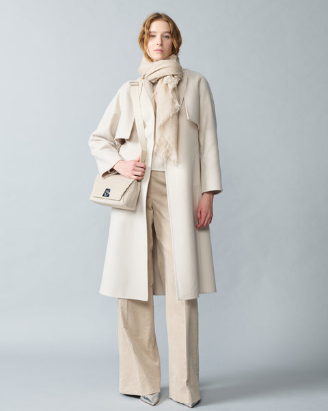 Duo Mantel - Woll-Weste und Bolero-Jacke