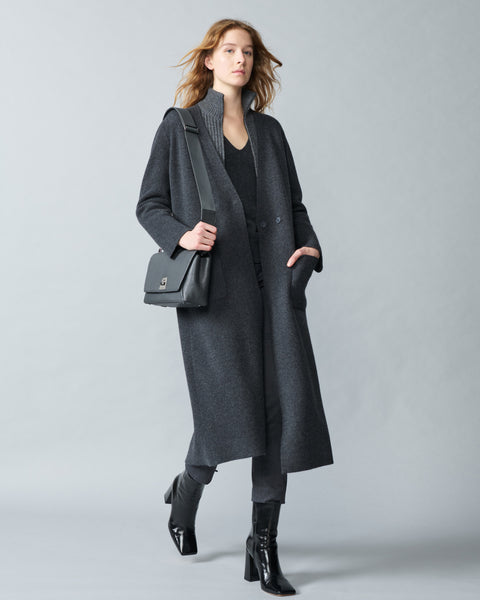 Slim Knöchellange Hose aus Denim-Stretch