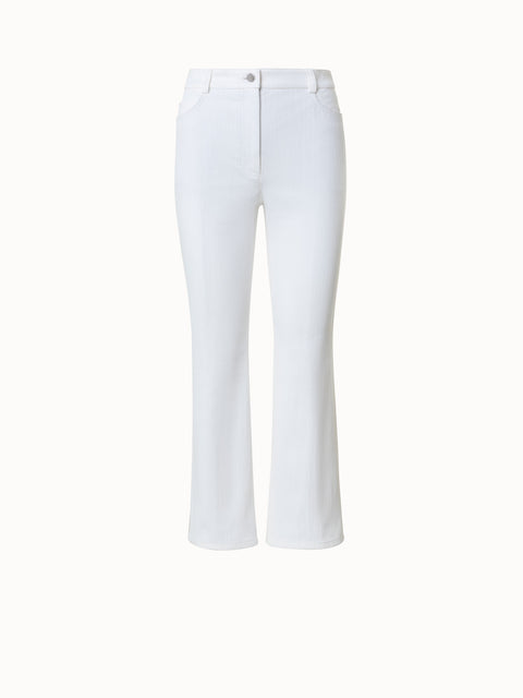 7/8 Denim Schlaghose