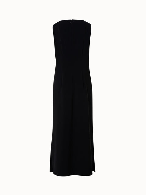 Lasercut Tunika Kleid mit XL-Pailletten