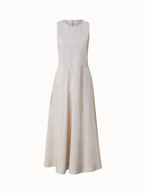 Midikleid aus Baumwoll-Denim