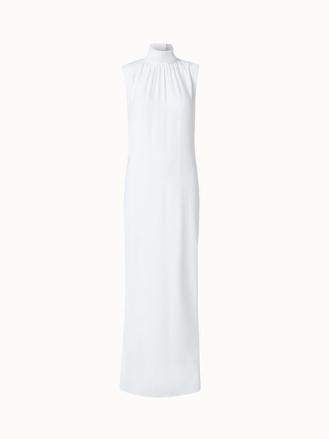 Abendkleid aus Seiden-Crêpe