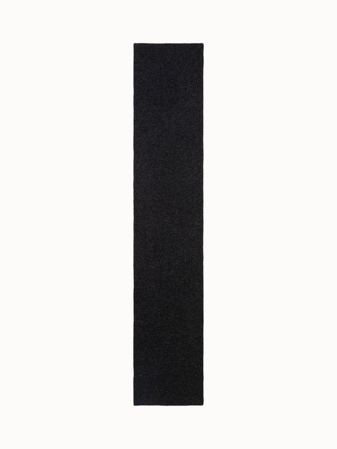 Kaschmir-Rippenstrick-Schal
