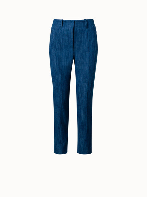Slim Hose aus Baumwoll-Stretch-Denim