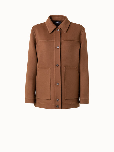 Kaschmir-Doubleface Jacke