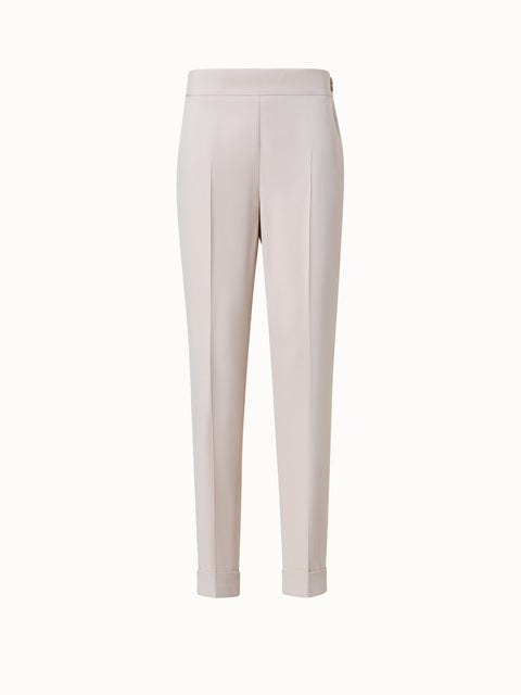 Leichte Tapered Hose mit elastischem Bund