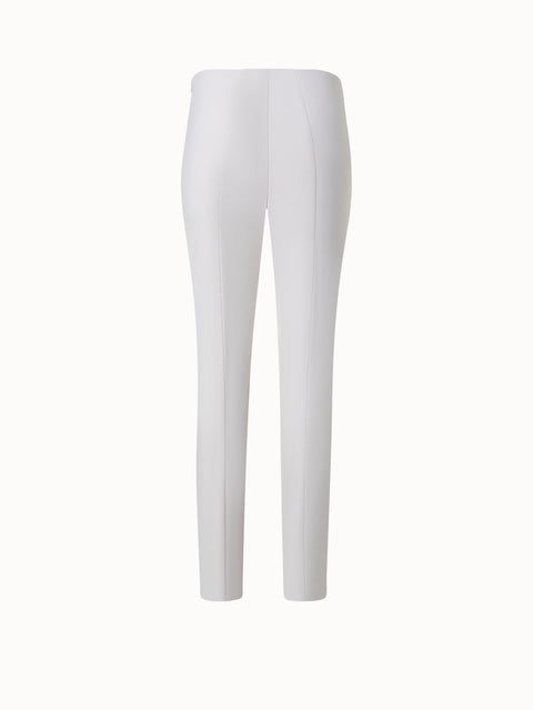 Schmale Hose aus Baumwoll-Stretch