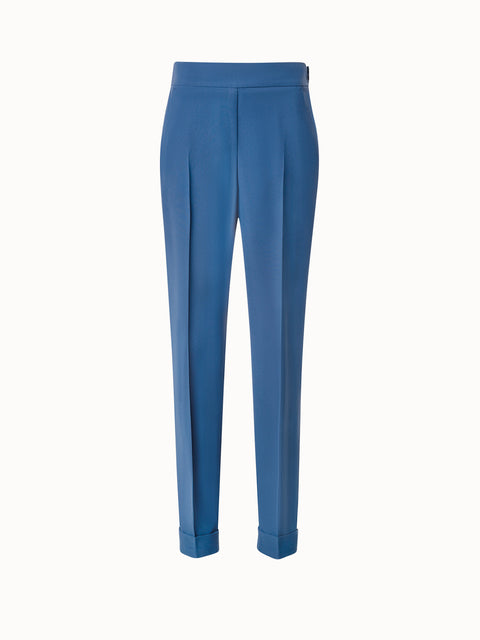 Leichte Tapered Hose mit elastischem Bund
