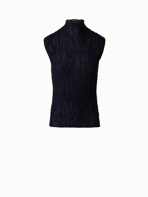 Asagao 3D-Jacquard Strickoberteil