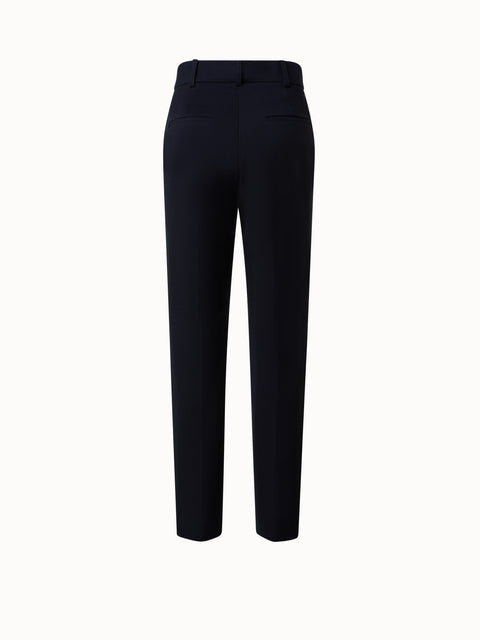 Tapered Jersey-Hose mit mittelhohem Bund