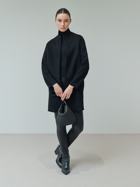 Skinny Hose aus Leder