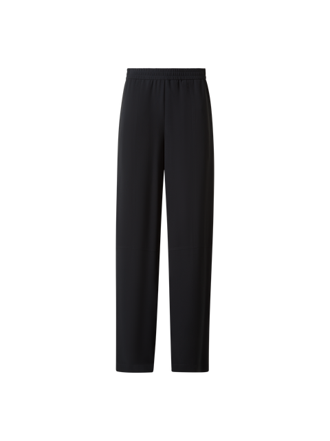 Relaxed Sporty Hose aus Seide