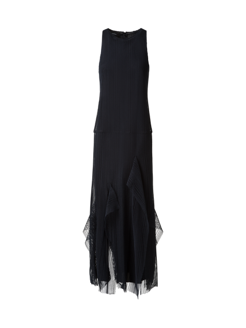 Abendkleid mit Allover Stickerei