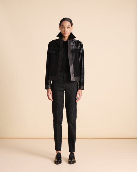 Hose aus Baumwoll-Stretch-Denim