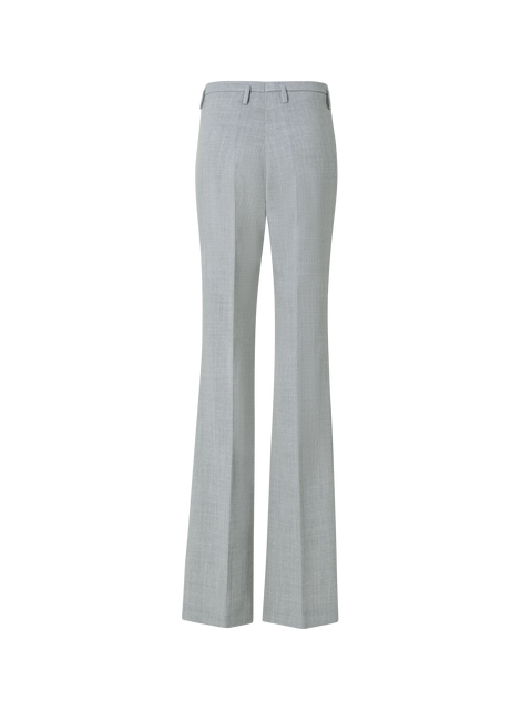 Bootcut Hose aus Woll-Doubleface