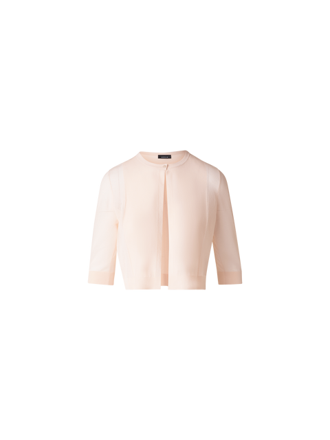 Kurzer halbtransparenter Cardigan