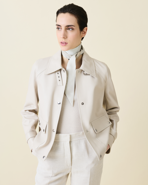 Blouson Lederjacke