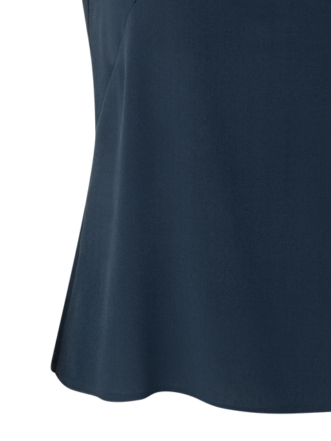 Ärmellose Seidenbluse