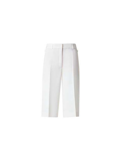 Bermudashorts aus Shantung-Seide