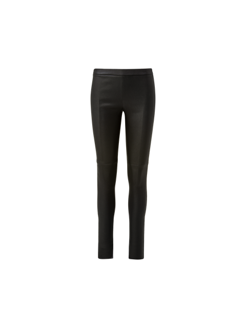 Skinny Hose aus Leder