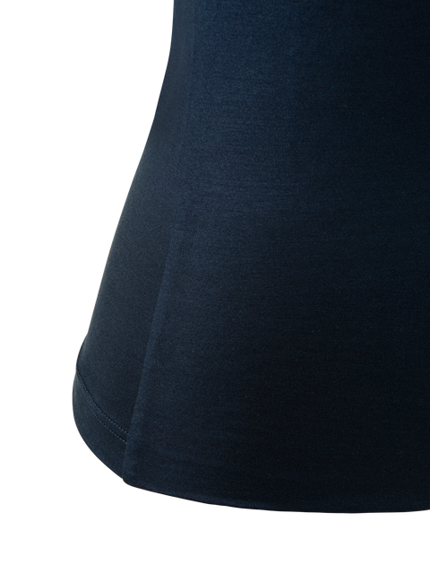Shirt mit 3/4 Arm aus Seiden-Jersey