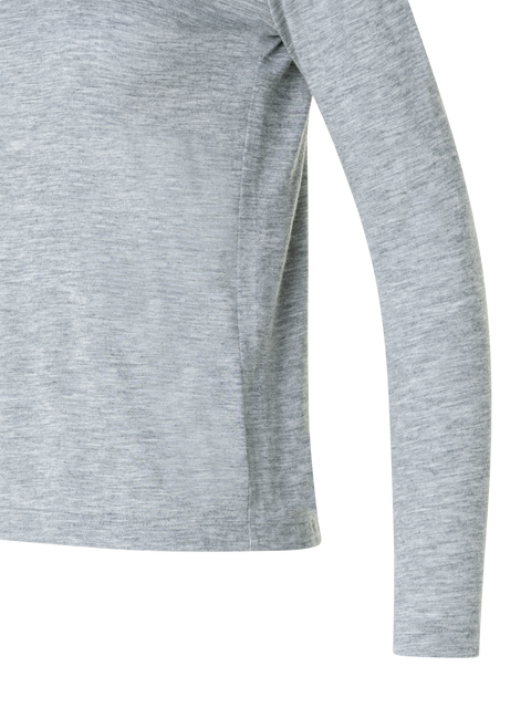 Rollkragenpullover aus Kaschmir-Seiden-Jersey