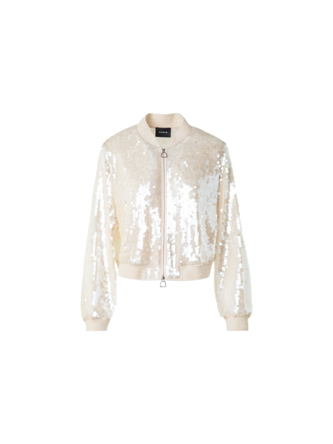 Pailletten-Bomberjacke