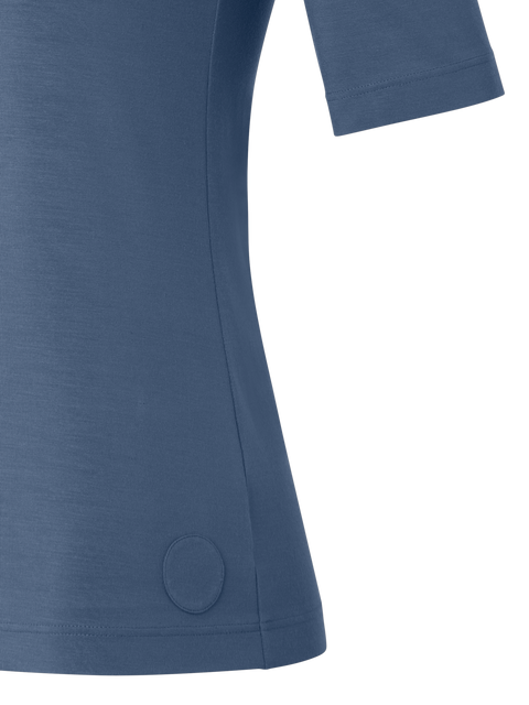 T-Shirt mit quadratischem Ausschnitt