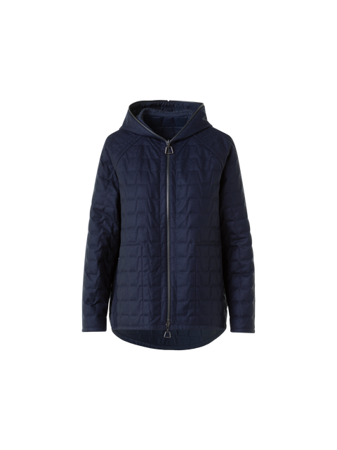 Wende Steppjacke Storm-System® mit Kapuze