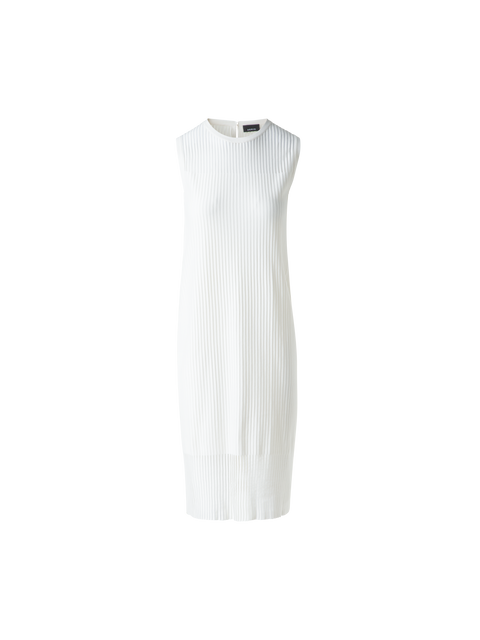 Halbtransparentes Strickkleid