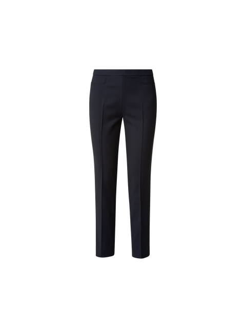 Knöchellange Hose aus Baumwolle mit Stretch