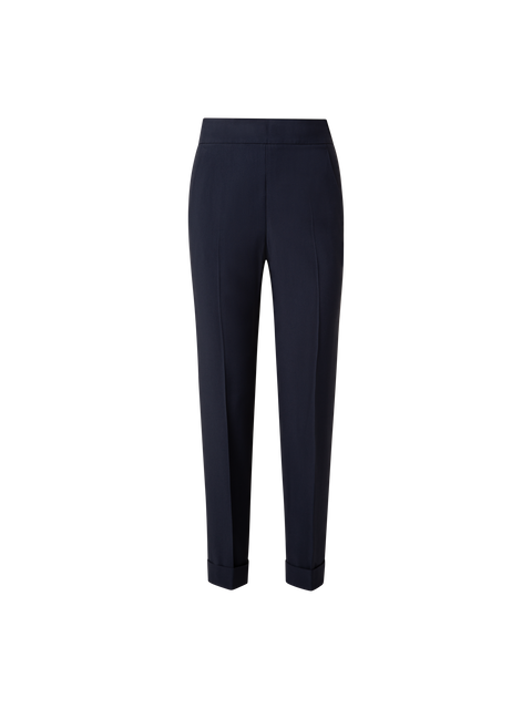 Tapered Hose aus Viskose-Crêpe