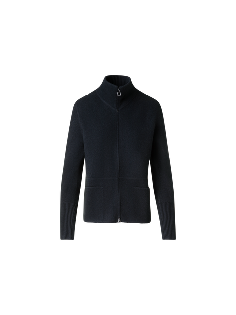 Cardigan aus Kaschmir-Piqué