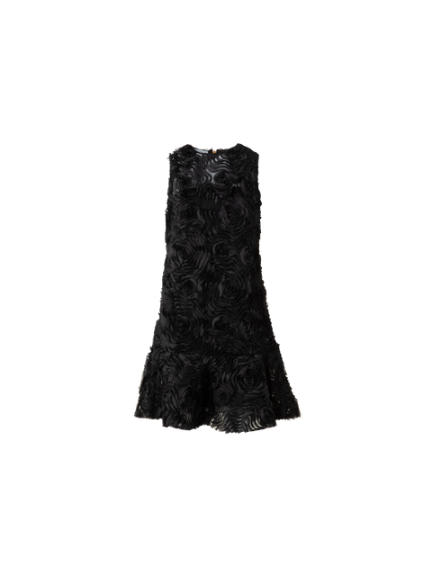 Cocktailkleid mit 3D Carnation Stickerei