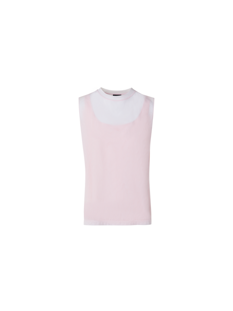 Transparentes Doppellagiges Top