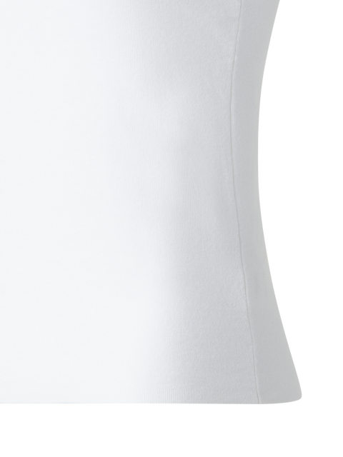 Cremefarbenes Strick-Tank-Top