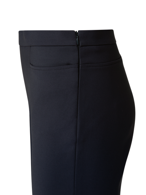 Knöchellange Hose aus Baumwolle mit Stretch