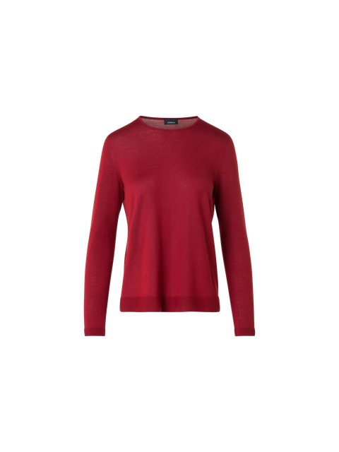 Feinstrickpullover aus Kaschmir und Seide
