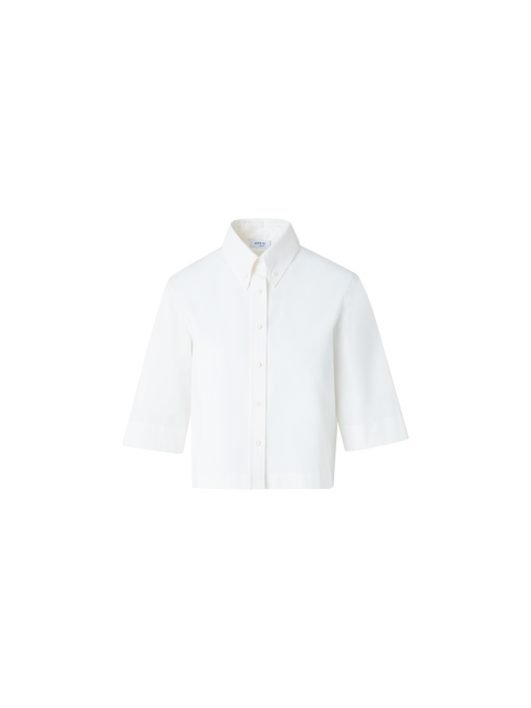 Kurzärmelige Bluse aus Baumwolle