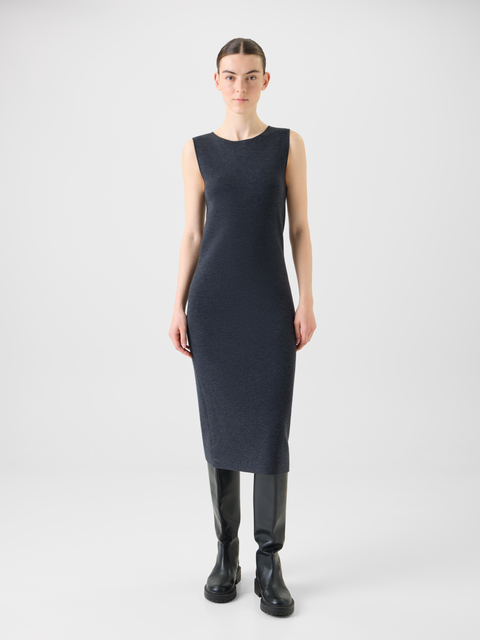 Milano Wolle Strick Schlauchkleid