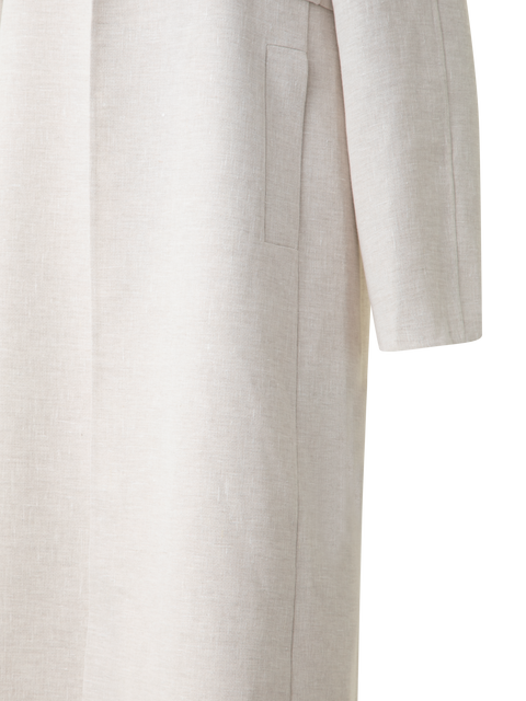 Duo Mantel - Leinen-Weste und Bolero