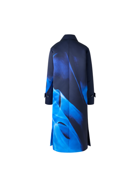 Oversized Mantel in Alyson’s Cyanotype Print