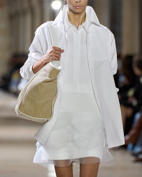 Cropped-Baumwoll-Bluse