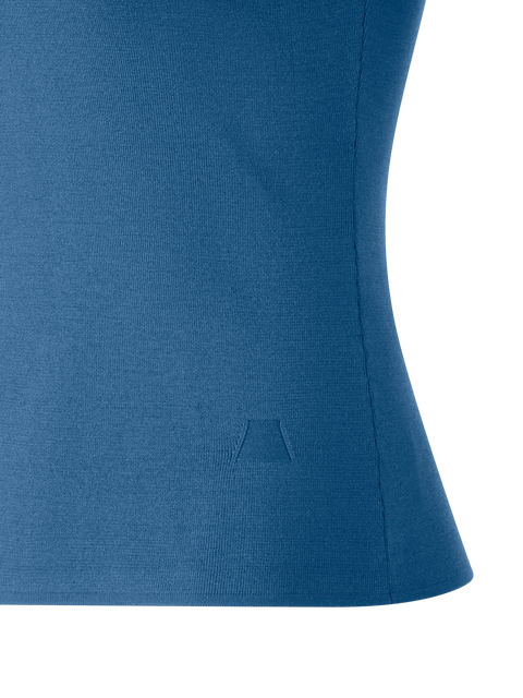 Strick-Tank-Top aus Seiden-Stretch